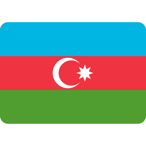 Azerbaijan Flag